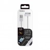 Câble iPhone 4 iPad 2 data charge 30 broches 1m blanc