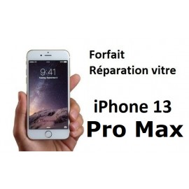 Forfait réparation vitre iPhone 13 Pro Max