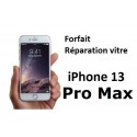 Forfait réparation vitre iPhone 13 Pro Max
