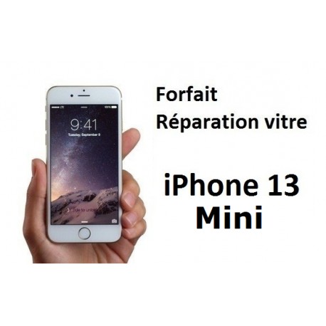 Forfait réparation vitre iPhone 13 mini